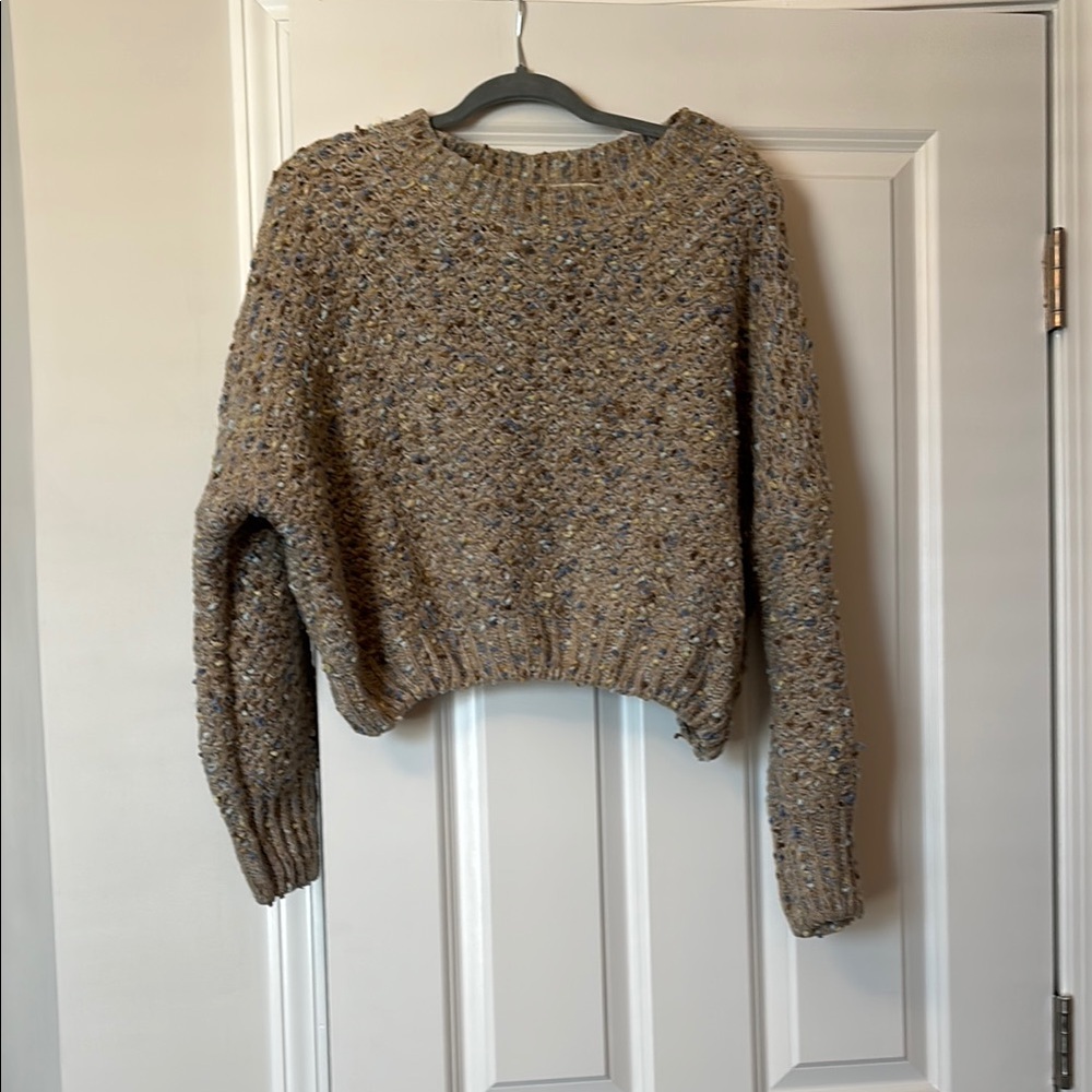 Cozy Brown Knit Sweater